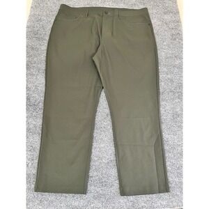 Public Rec Dealmaker Pants Mens 40x28 (40x26 ACT) Green Performance Golf Stretch